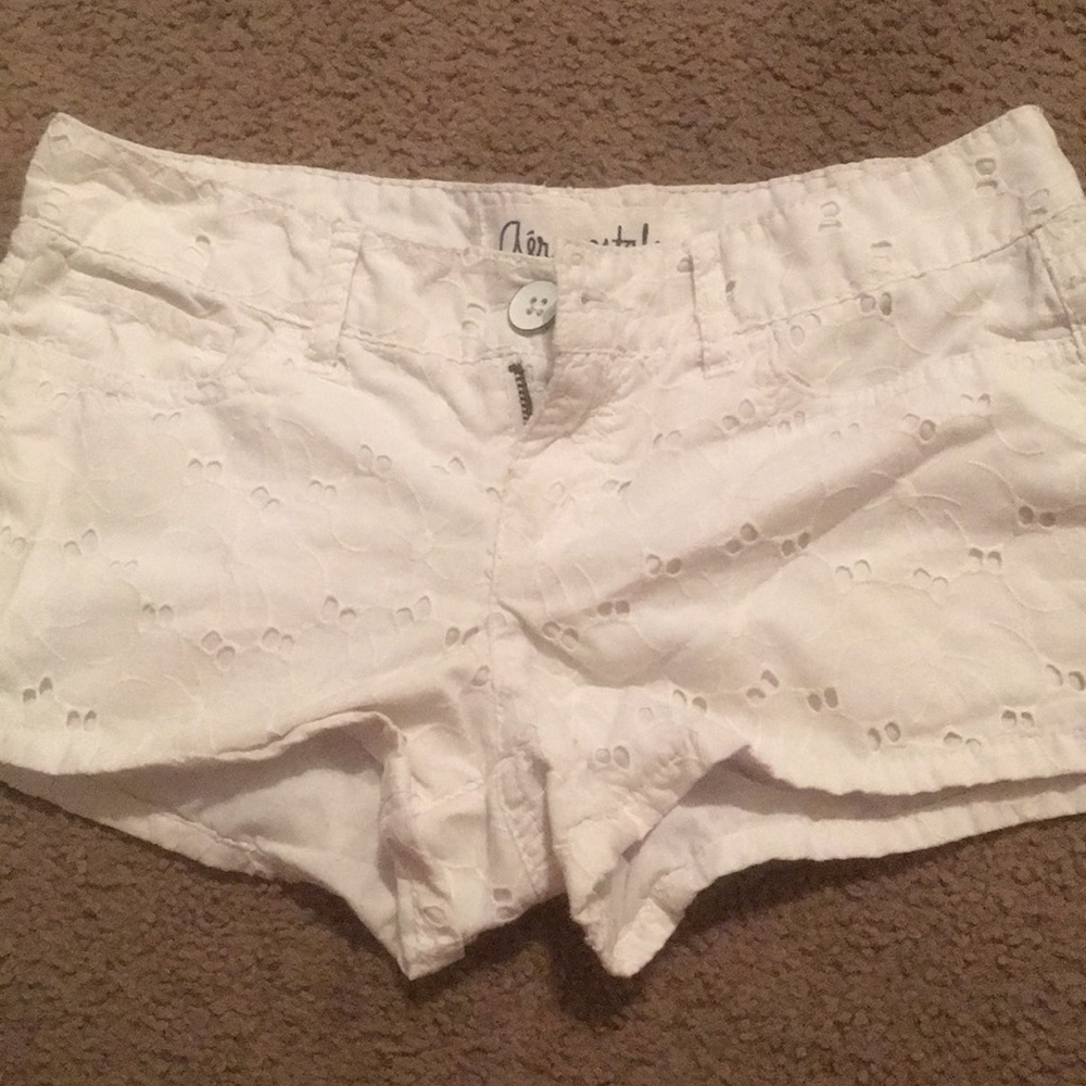 White shorts